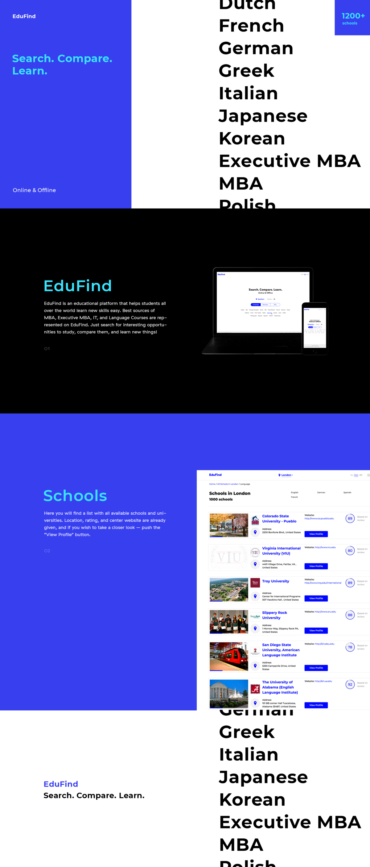 EDUFIND - international educational portal