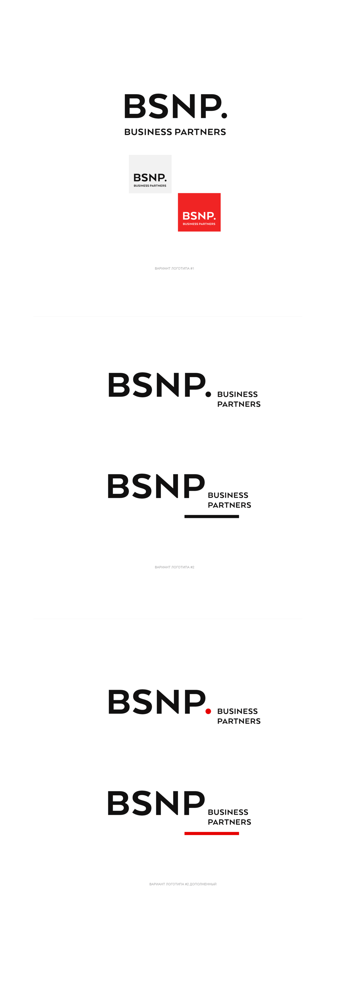 Corporate identity concept of BSNP