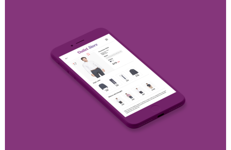 Mobile applications for online stores